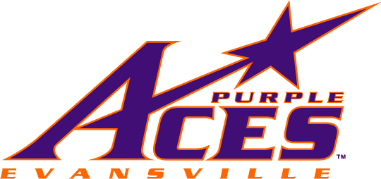 Evansville Purple Aces 2001-2018 Primary Logo iron on transfers for clothing
